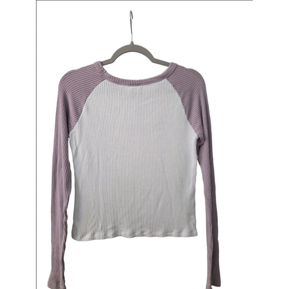 Garage Ribbed Raglan Long Sleeve Top - Picture 5 of 7